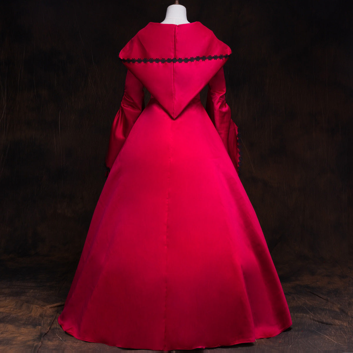 18th Century Gothic Dark Fantasy Dress Halloween Vampire Theater Clothing