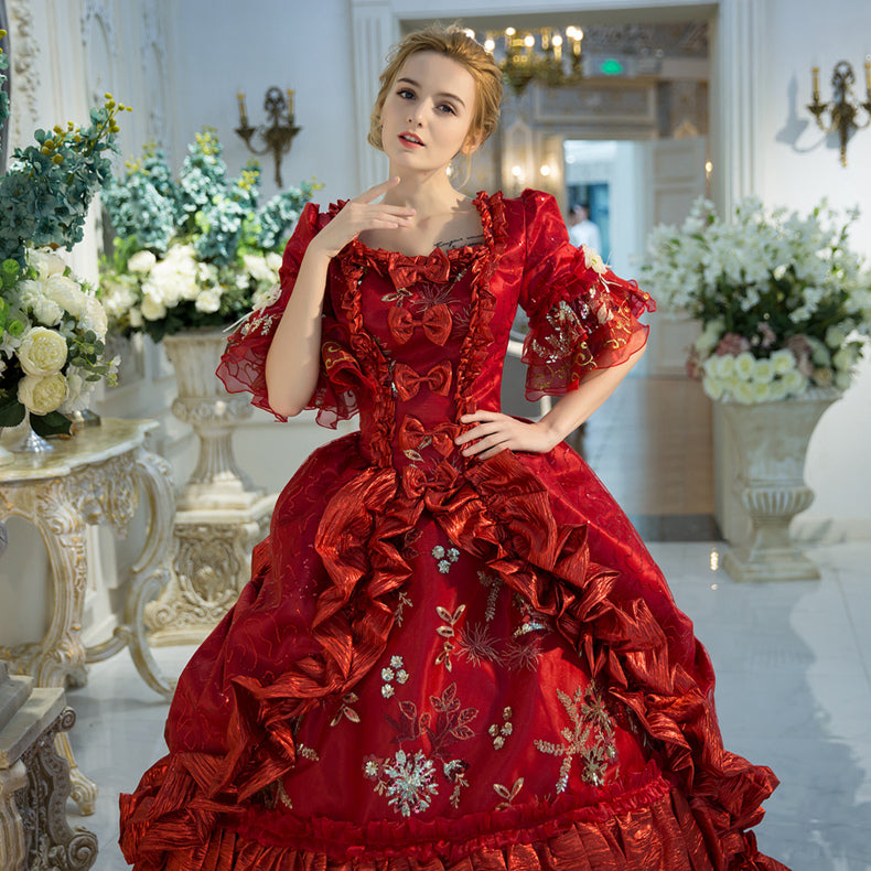 Rococo Baroque 18th Century Renaissance Historical Period Princess Dress