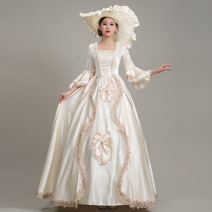 Champagne Rococo Lolita Victorian Dress Vintage Photography Clothing