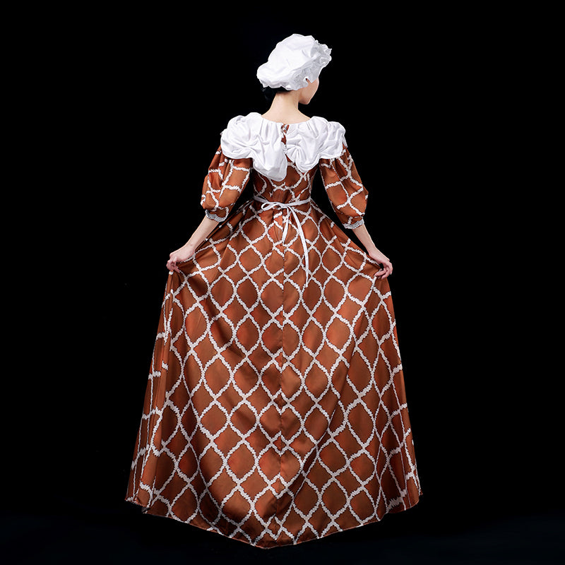 Renaissance Civil War Maid Dresses Georgian Era Dresses