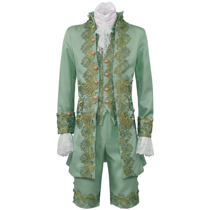 Victorian Renaissance Tudor Outfit Marie Antoinette Costume Men's Rococo Outfit