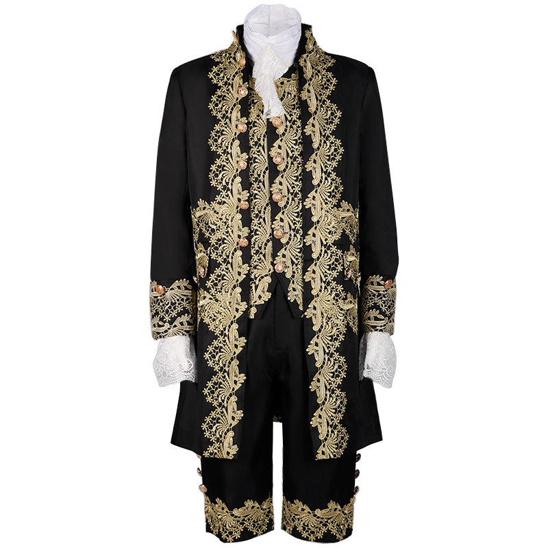 Victorian Renaissance Tudor Outfit Marie Antoinette Costume Men's Rococo Outfit