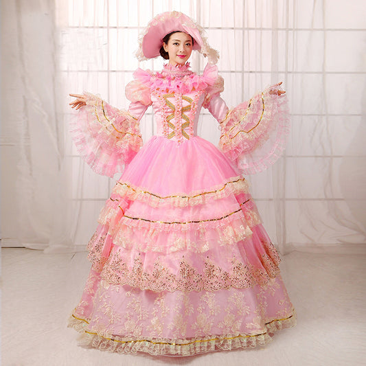 Southern Belle Ball Gown Marie Antoinette Dress Reenactment Theatre Clothing
