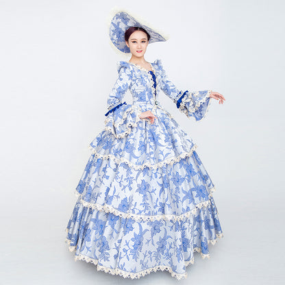 18th Century Rococo Baroque Princess Dress Medieval Renaissance Historical Period Gown