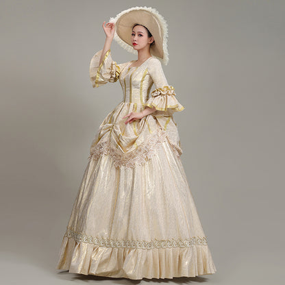 Victorian Marie Antoinette Costume Masquerade Dress
