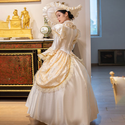 Women Victorian Ball Gown Dress Queen Southern Belle Rococo Halloween Masquerade Dresses