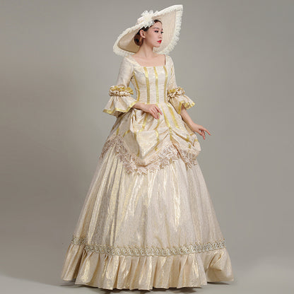 Victorian Marie Antoinette Costume Masquerade Dress