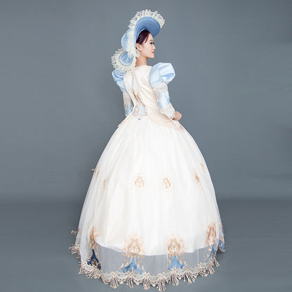 Champagne Rococo Southern Belle Dresses Vintage Photography Theatre Costumes