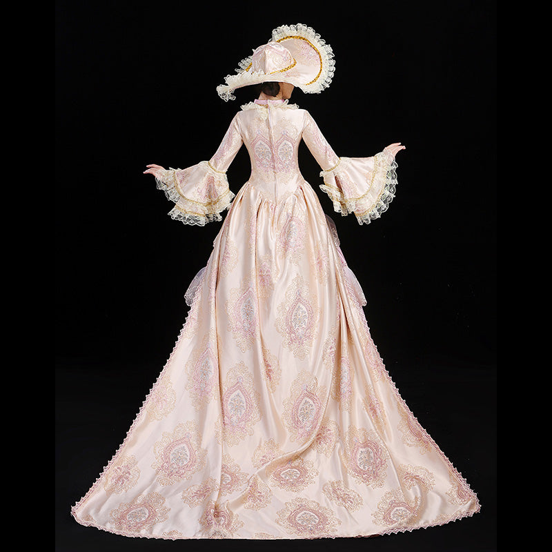 Masquerade Fancy Dress Southern Belle Dress Gown Baroque Historical Costume