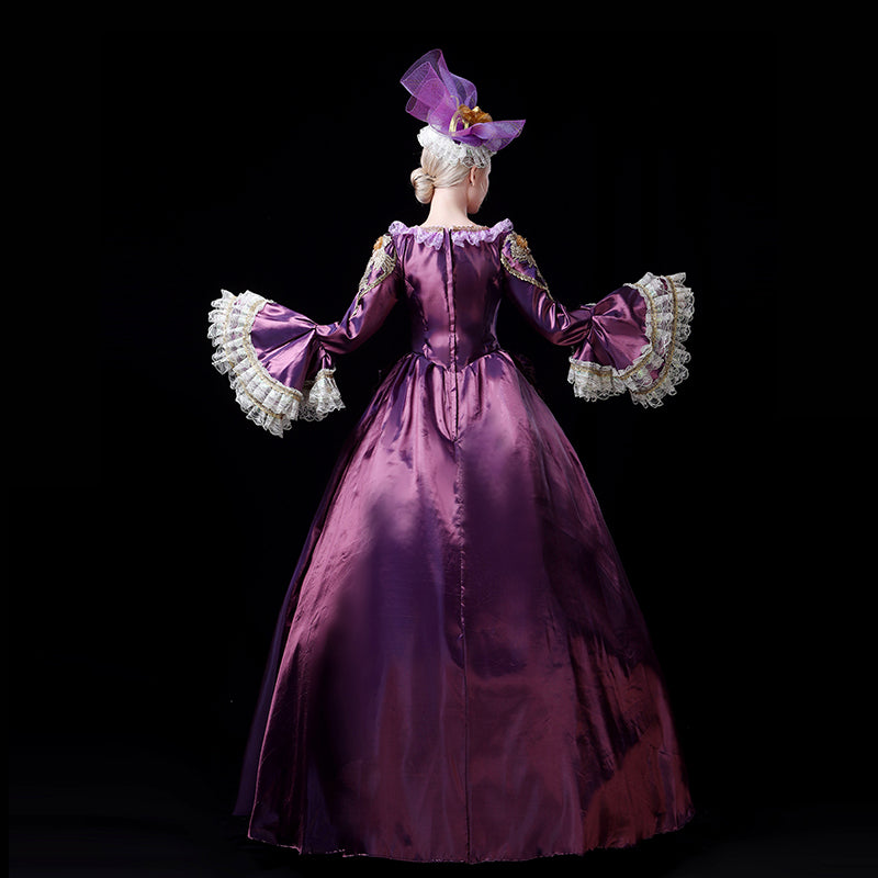 Renaissance Civil War Southern Belle Embroidery Dress Theatrical Costume