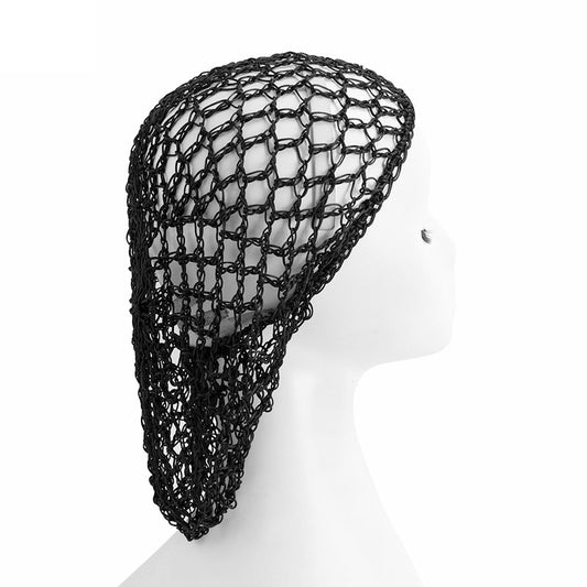 90s Women Soft Crochet Hairnet Hair Net Knit Hat Cap Hair Accessories