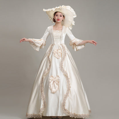 Champagne Rococo Lolita Victorian Dress Vintage Photography Clothing
