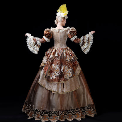 18th Century Rococo Dress Gothic Victorian Period Party Dress Theater Women Costumes