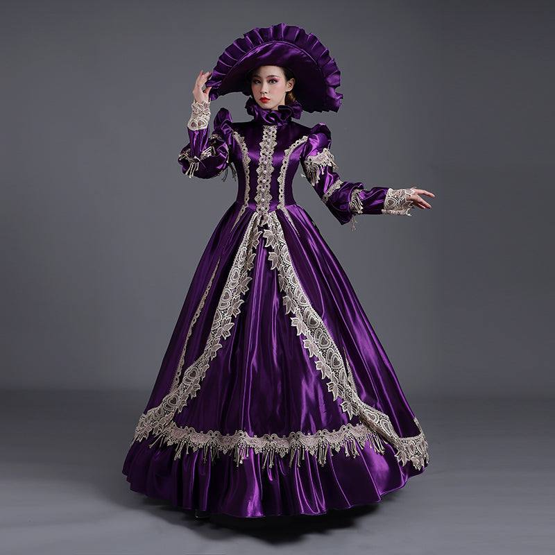 Carnival Princess Party Dress Christmas Victorian Masquerade Dress